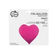 duzy balon foliowy serce xl prezent na walentynki dzien kobiet dekoracja na wesele rozowe 65