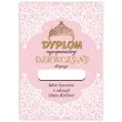dyplom dla najwspanialszej dziewczyny a5