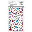 dzety samoprzylepne geometryczne krysztalki mix 100 szt titanum