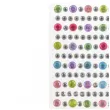dzety samoprzylepne krysztalki mix arpex 4 6 mm 363 szt