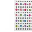 dzety samoprzylepne krysztalki mix arpex 4 6 mm 363 szt