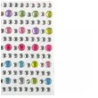 dzety samoprzylepne krysztalki mix arpex 4 6 mm 363 szt