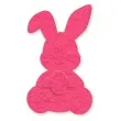 etui na sztucce wielkanocny kroliczek rozowy 2 szt