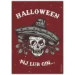 etykieta na butelke halloween pij lub gin 85x120 mm 5 szt