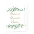 etykieta na butelke komunia swieta eukaliptus beauty 85x120 mm 5 szt