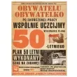 etykieta na butelke urodziny 50 letni plan prl 95x125 mm 25 szt