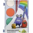 farby akwarelowe szkolne z pedzelkiem mix fun joy 12 szt
