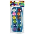 farby akwarelowe szkolne z pedzelkiem mix fun joy 12 szt