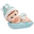 figurka chlopiec z niebieska poduszka 9cm 1szt