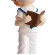 figurka na tort chlopiec z modlitewnikiem dekora 12 cm