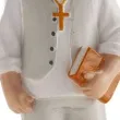figurka na tort komunia chlopiec z biblia dekora 16 6 cm
