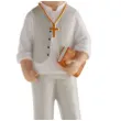 figurka na tort komunia chlopiec z biblia dekora 16 6 cm