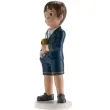 figurka na tort komunia chlopiec z hostia dekora 16 6 cm