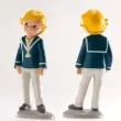 figurka na tort komunia chlopiec z krzyzykiem dekora 15 cm