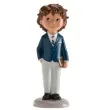 figurka na tort komunia chlopiec z ksiazeczka dekora 13 cm