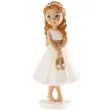 figurka na tort komunia dziewczynka bosa dekora 13 cm