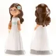 figurka na tort komunia dziewczynka z ksiazeczka dekora 13 cm