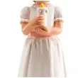 figurka na tort komunia dziewczynka ze swieca dekora 13 cm