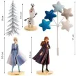 figurka na tort kraina lodu elsa anna olaf zestaw dekora 9 5 cm