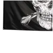 flaga piracka czaszka xxl boland 200 x 330 cm