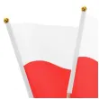 flagi na patyczku polska arpex 30 cm 2 szt