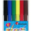 flamastry classic mix titanum 6 szt