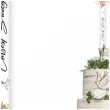 fontanna tortowa chrzest swieta boho 18 cm