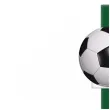 fontanna tortowa pilka nozna deluxe zielony 18 cm