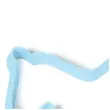 foremka baby shower boy konik na biegunach 88x67 mm blekitna brokatowa