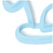 foremka baby shower boy konik na biegunach 88x67 mm blekitna brokatowa