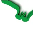 foremka dinozaury pterodaktyl 92x50 mm zielona
