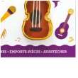 foremka do ciasteczek gitara klucz wiolinowy decora 2 szt