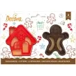 foremka do ciasteczek piernikowy ludzik i domek decora 2 szt