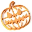foremka halloween dynia wsciekla 93x90 mm pomaranczowa metaliczna