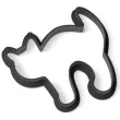 foremka halloween kot najezony 76x83 mm czarna metaliczna