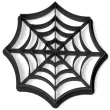 foremka halloween pajeczyna 87x87mm czarna