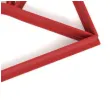 foremka koperta z sercami 76x79 mm czerwona