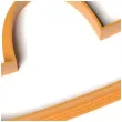 foremka meksykanskie party sombrero 95x53 mm pomaranczowa