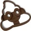 foremka poop kupa emoji usmiechnieta 91x86 mm brazowa