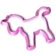 foremka unicorn jednorozec stojacy rozowa metaliczna 98x87 mm