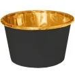 foremki do pieczenia aluminiowe okragle czarny partypal 20 szt