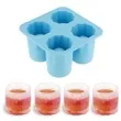 foremki lodowe kieliszki niebieskie gadget master 4 szt