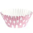 foremki na muffinki grochy kropki rozowe fyasa 25 szt