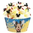 foremki na muffinki myszka mickey dekora 25 szt