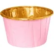 foremki na muffinki pozlacane rozowe partypal 20 szt