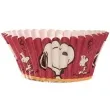 foremki na muffinki snoopy dekora czerwone 50 szt