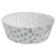 foremki na muffinki srebrne gwiazdki demmler 60 szt