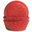 foremki na muffinki zlote gwiazdki czerwony demmler 60 szt