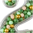 forma na balony cyfra 2 srebrny partydeco 53 dgt