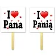 fotogadzet patyczki i love pana pania 2 szt